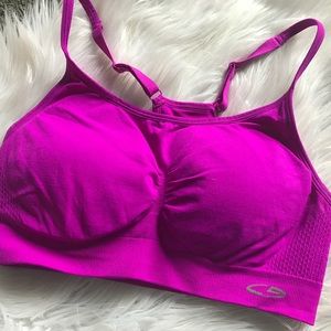 Bright Pink Champion Sports Bra